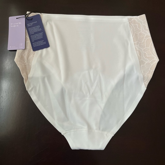 NWT HoneyLove Lace Crossover Brief in Astral - Picture 3 of 8